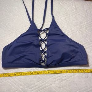 PINK halter bikini top